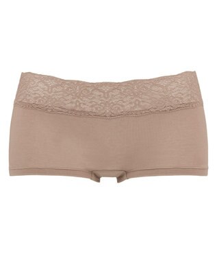 BRADELIS New York 【BRADELIS New York / 伸びる・綿混・浅め】モモパンツ・ボーイレッグショーツ#305 優しい素材で履き心地快適なショーツ モカベージュ2