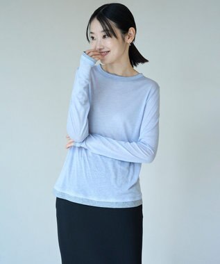 UNFILO ソフトウール フェイクレイヤード ロンT