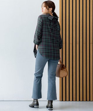 組曲 L 【23AW】DENIM フレアパンツ ブルー系