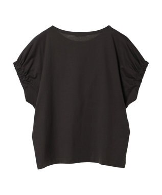 CRAFT STANDARD BOUTIQUE 【ＵＶカット】ギャザースリーブプルオーバー Black