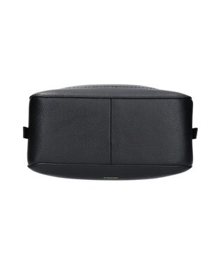 INTER-CHAUSSURES 【LORISTELLA】ミディアムサイズレザーハンドバッグ ブラック