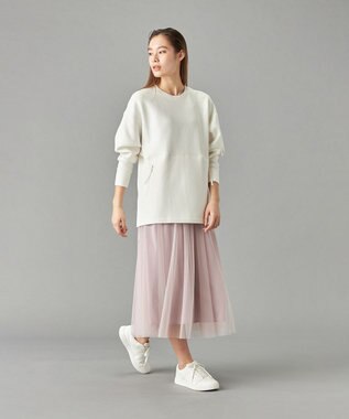 Chacott ダンボールプルオーバー オフホワイト