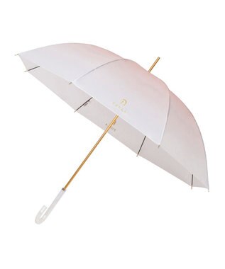 MOONBAT 【雑誌掲載SWEET6月号】FURLA 長傘 グラデーション シリコンコーティング ライトオレンジ