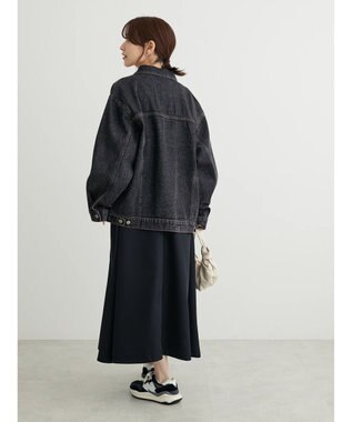 Green Parks Ｂｉｇシルエットデニムジャケット Black