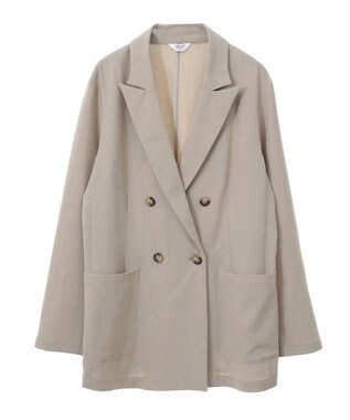 AMERICAN HOLIC イージーケアテーラードジャケット Beige