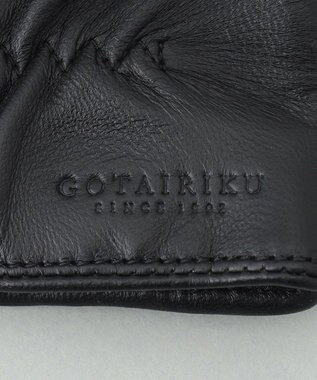 GOTAIRIKU ケーブルシープレザーコンビ ネイビー系8
