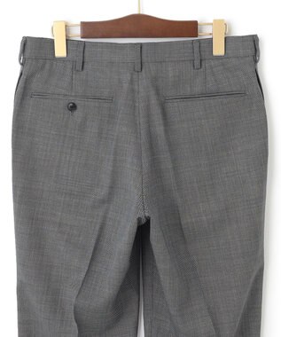 J.PRESS MEN 【PEPPIN MERINO COMFORT】 ストレッチバーズアイ スラックス ライトグレー系