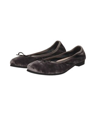 Bridget Birkin 【Bridget Birkin】ラウンドデイリーバレエシューズ グレー雑材
