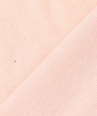 23区 S 【洗える】シアースパンコール ニット ピンクベージュ系