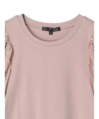 Green Parks ・ＳＵＧＡＲ　ＳＰＯＯＮイソザイスリーブプルオーバー Pink Beige