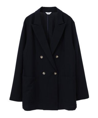 AMERICAN HOLIC イージーケアテーラードジャケット Navy