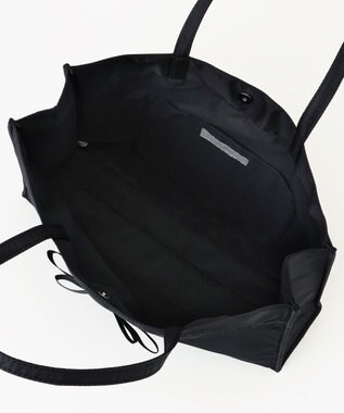 ANY リボンサブ 横型トートバッグ ブラック