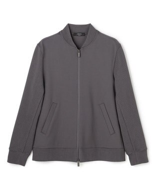JOSEPH HOMME 【オリジナル素材】ライトタックジャージー ジップアップブルゾン グレー系