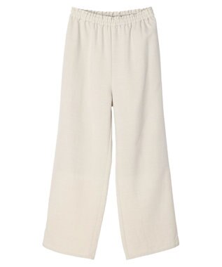 earth music&ecology ギャザーパンツ Beige