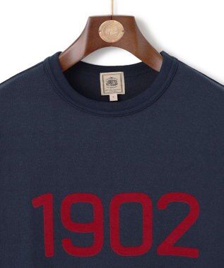 J.PRESS MEN 【NYUZELESS】1902 グラフィック Tシャツ ネイビー系