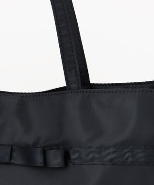 ANY リボンサブ 横型トートバッグ ブラック