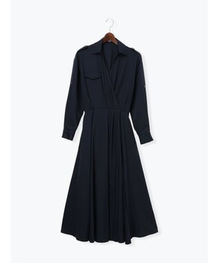 Te chichi トレンチカシュクールワンピース《2026 spring catalog item》 ネイビー