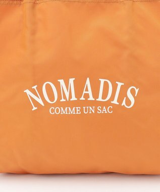 23区 【好評につき新色追加】NOMADIS  SAC2 W ナイロン リバーシブル トートバッグ オレンジ×ダークオレンジ