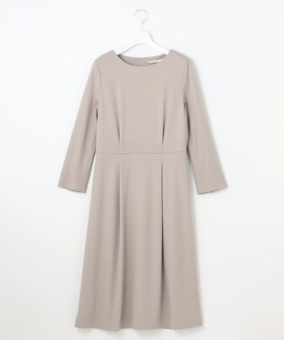 自由区 【セット可】ウールジャージー ワンピース ベージュ系