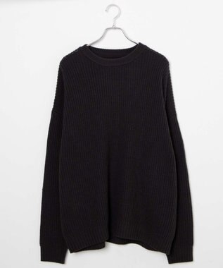 WEGO ルーズフィットプルオーバー ダークグレー