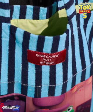 AMERICAN HOLIC 【TOY STORY 5】ストライプパイルトートBAG Blue