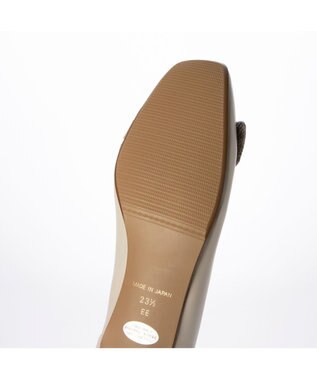 Riz raffinee <Riz raffinee>【2E】バックルデザインパンプス アイボリーコンビ