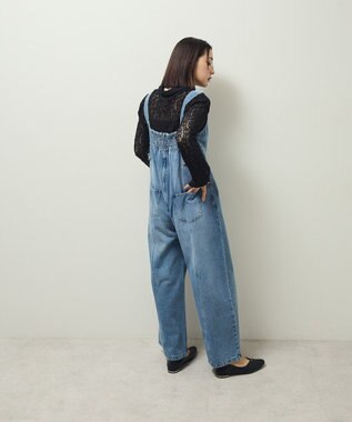 Green Parks ・ＳＵＧＡＲ　ＳＰＯＯＮ　デニムコルセットオールインワン Indigo