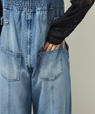 Green Parks ・ＳＵＧＡＲ　ＳＰＯＯＮ　デニムコルセットオールインワン Indigo