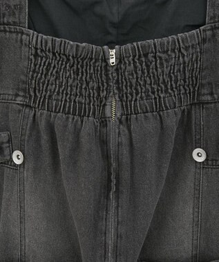 Green Parks ・ＳＵＧＡＲ　ＳＰＯＯＮ　デニムコルセットオールインワン Black