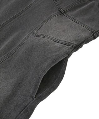 Green Parks ・ＳＵＧＡＲ　ＳＰＯＯＮ　デニムコルセットオールインワン Black