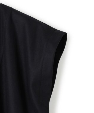 23区 【SACRA】ハイカウントメルトン ワンピース ブラック系