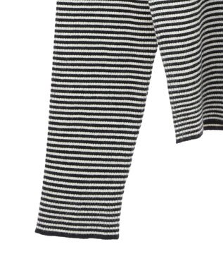 AMERICAN HOLIC バイパチクルーネックリブニットプルオーバー Border