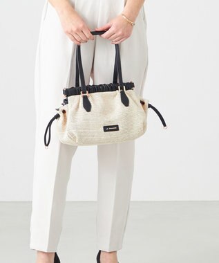 LA BAGAGERIE シャーリング2WAYサマーバッグ　mini アイボリー