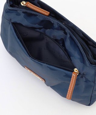 LA BAGAGERIE シャドージャカード ショルダーバッグ ネイビー