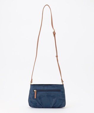 LA BAGAGERIE シャドージャカード ショルダーバッグ ネイビー