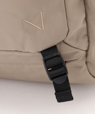 LA BAGAGERIE 【maison vert】 【撥水・多収納】撥水ナイロン多収納バックパック グレージュ