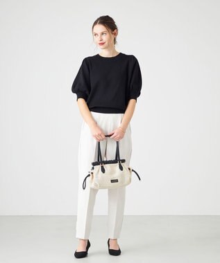 LA BAGAGERIE シャーリング2WAYサマーバッグ　mini アイボリー