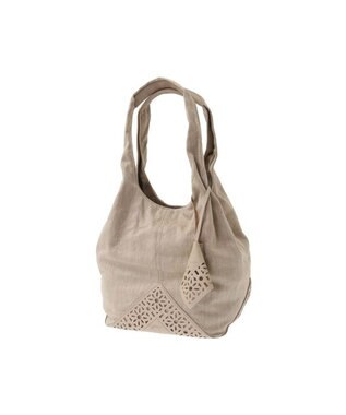 genten リノ トートバッグ大 イエローブラウン