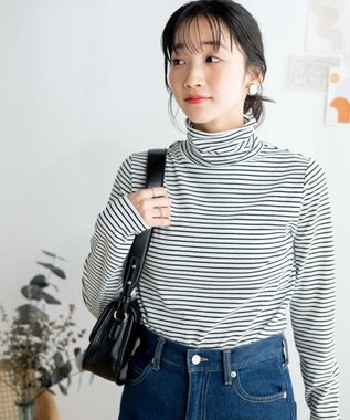 WEGO タートルロンT ホワイトボーダー