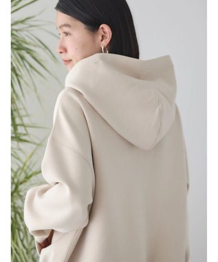 AMERICAN HOLIC バックドレープポンチパーカー Light Beige