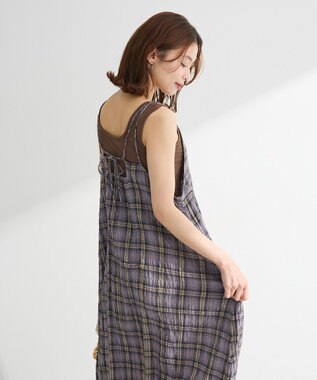 Green Parks Ｉ　ボリュームキャミワンピース Gray