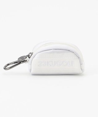 23区GOLF 【UNISEX】ボールポーチ ホワイト系