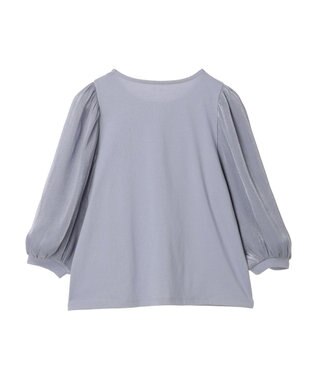 earth music&ecology ラメスリーブプルオーバー Sax