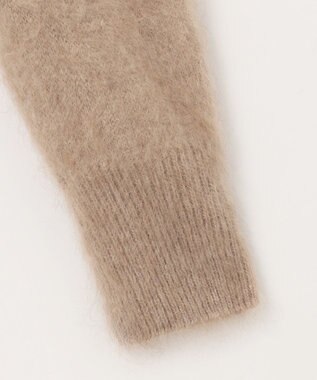 自由区 S 【カタログ掲載・Premium Collection】ファーカシミヤ ニット ブラウン系