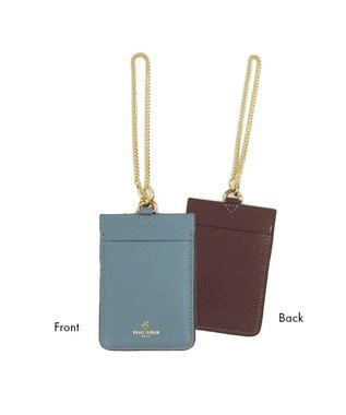 PELLE BORSA ICカードケース Reinette Goods レネットグッズ 4755 ブルーグレー