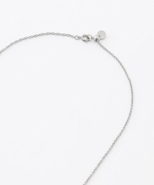 自由区 【SHIHOさん着用・ワンポイントアイテム】オーバルアセチメタル ネックレス マットシルバー