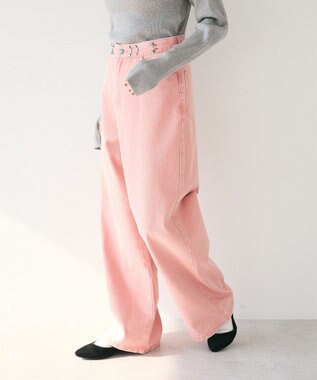 CRAFT STANDARD BOUTIQUE ホックワイドパンツ Pink