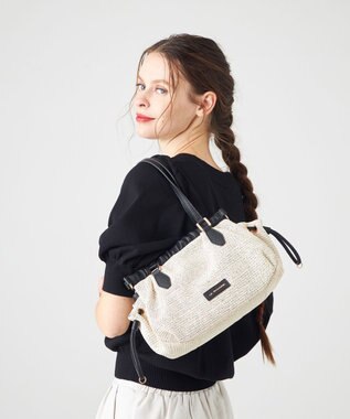 LA BAGAGERIE シャーリング2WAYサマーバッグ　mini アイボリー