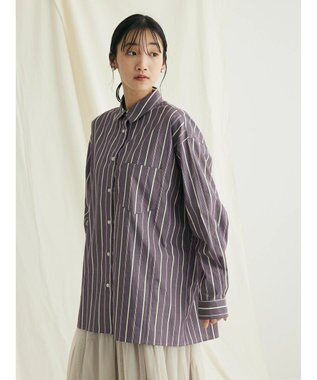 CRAFT STANDARD BOUTIQUE レギュラーカラーシャツ Purple