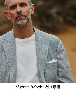 GOTAIRIKU キングサイズ登場【サラサラ/高通気】仕事で着られる 鹿の子 BIZ Tシャツ ホワイト系